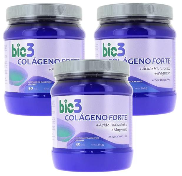 Bio3 Bie3 Colágeno Forte 3x360 gr