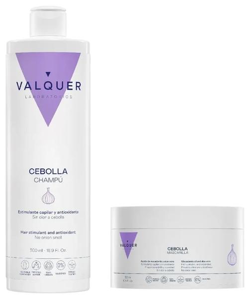 valquer pack cebolla champu 500 ml  mascarilla 300 ml