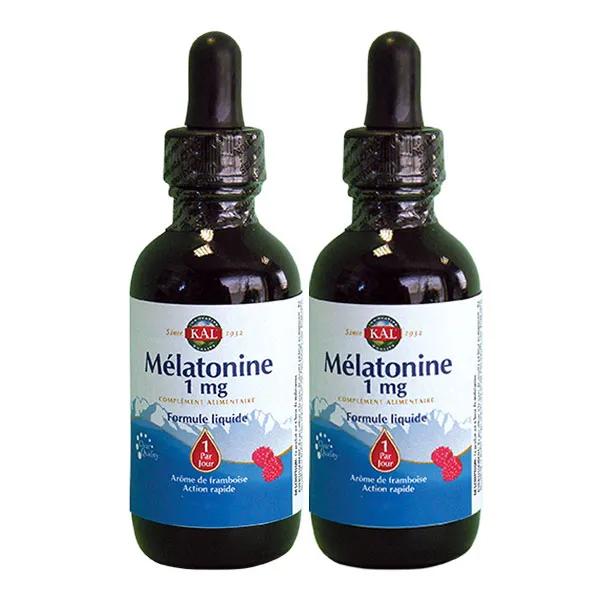 Kal Mélatonine 1mg Lot de 2 - 54ml