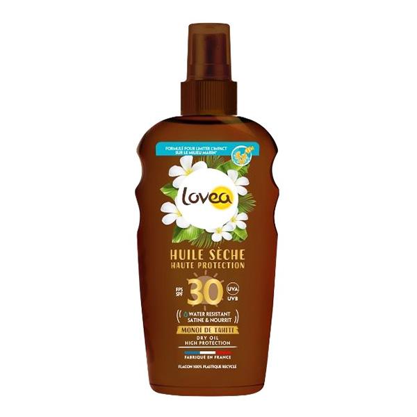 LOVEA  Solaire Huile S&egrave;che Mono&iuml; de Tahiti SPF 30 150ml