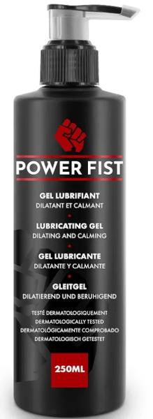 power fist gel lubricante dilatante y calmante 250 ml