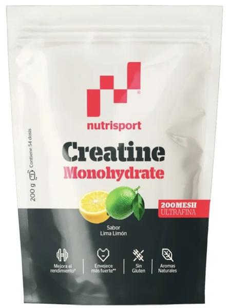 NutriSport Creatine Mesh Ultrafina Lima-Limón 200 gr