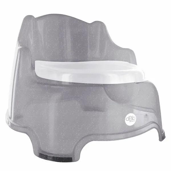Fauteuil Pot Bébé 3en1 Fauteuil Pot et Marchepied Coloris Gris
