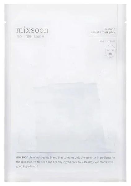 mixsoon centella asiatica mascarilla facial 5 uds