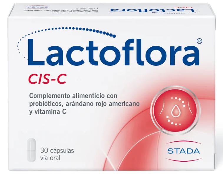 Lactoflora Cis-C Probiótico Bienestar Urinario con Arándano Rojo 30 Cápsulas