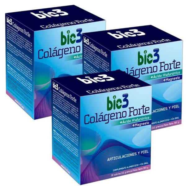 Bio3 Bie3 Colágeno Forte 3x30 Sobres