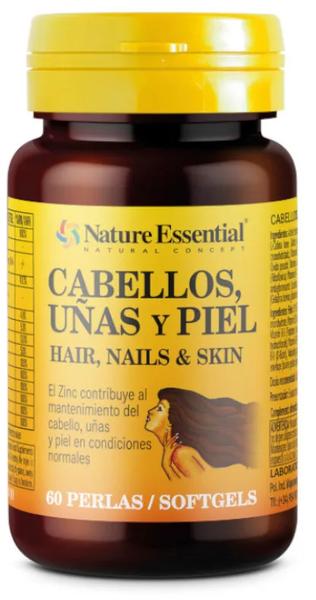 Nature Essential Cabellos, Uñas Y Piel 60 Perlas