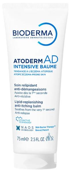 Bioderma Atoderm Ad Intensive Bálsamo Facial 75 Ml