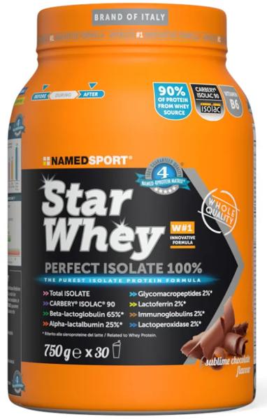 Namedsport Star Whey Isolate Sublime Chocolate 750 gr