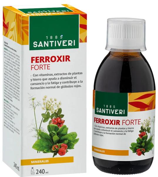 Santiveri Mujer Rojos/Rosa 3 X Ferroxir Forte Jarabe 240 Ml - Imagen 3