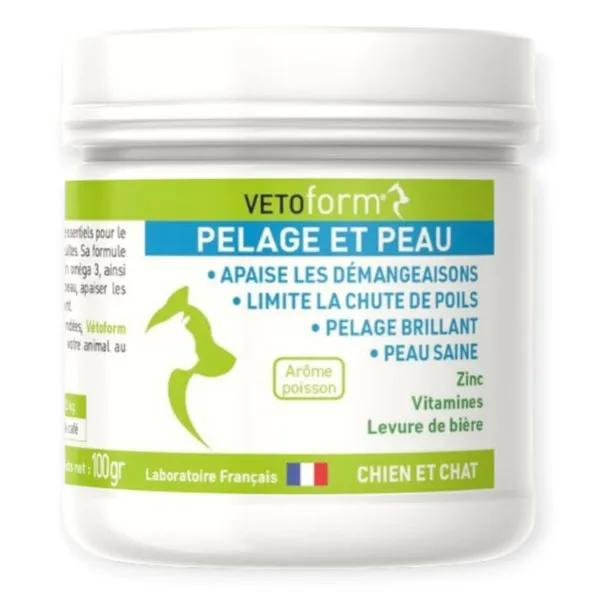 Pelage et Peau Chien Chat 100g
