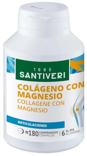 Santiveri Colágeno + Magnesio 180 Comprimidos