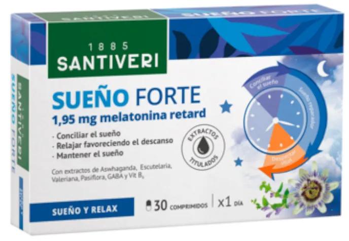 Santiveri Sueño Forte Melatonina 30 Comprimidos