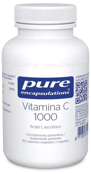 Pure Encapsulations Blancos/Rojos 3 X Vitamina C 90 Cápsulas De 1000Mg - Imagen 4