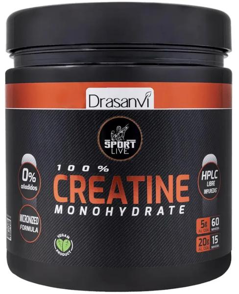 Drasanvi Sport Live Creatina Monohidrato 80Mesh 300 gr