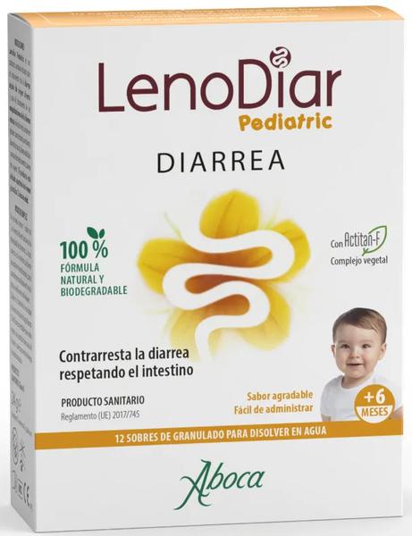 Aboca Lenodiar Diarrea Pediátrico 12 Sobres 12 Ct - Imagen 3