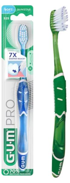 Gum Technique Pro Cepillo Compacto Suave 1Ud - Imagen 2
