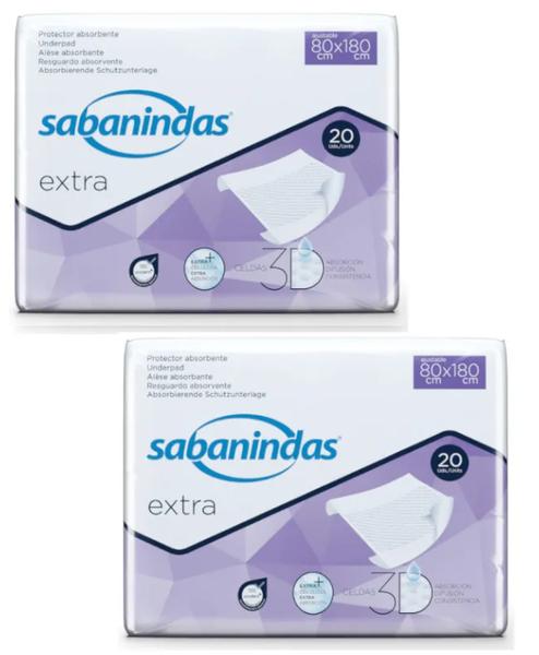 indas sabanindas ajustable 80x180cm 2x20 uds
