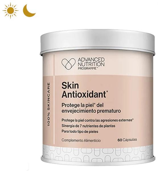Advanced Nutrition Programme Azul/Verde Skin Antioxidant 60 Cápsulas