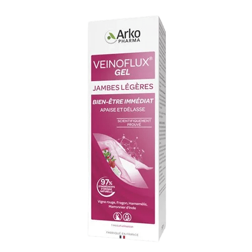 Veinoflux Gel Jambes Légères Effet Froid 150ml 3