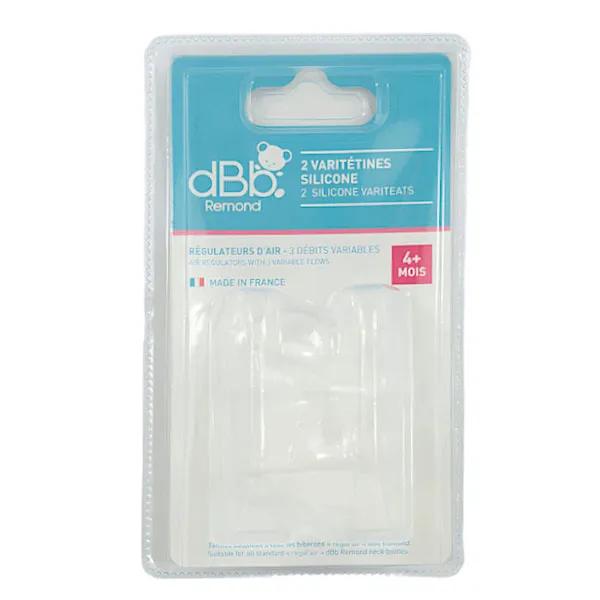2 Varitétines 4 mois+ antiaérophagiques en silicone 3 débits 2