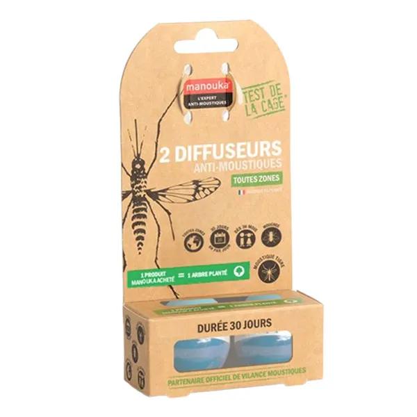 Double diffuseur coloris Bleue