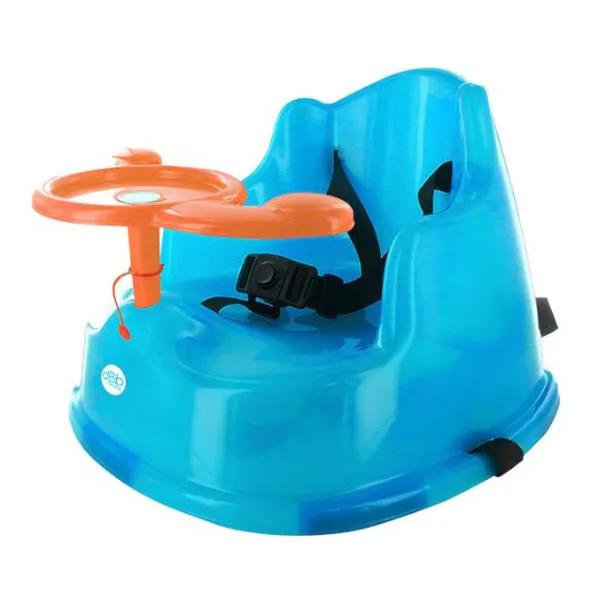 Réhausseur avec volant Siège repas bébé 10 mois à 4 ans Coloris turquoise