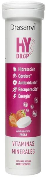 Drasanvi Hydrop Electrolitos Efervescentes Fresa 18 Comprimidos