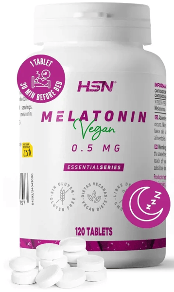 HSN Melatonina 0,5Mg 120 Tabletas