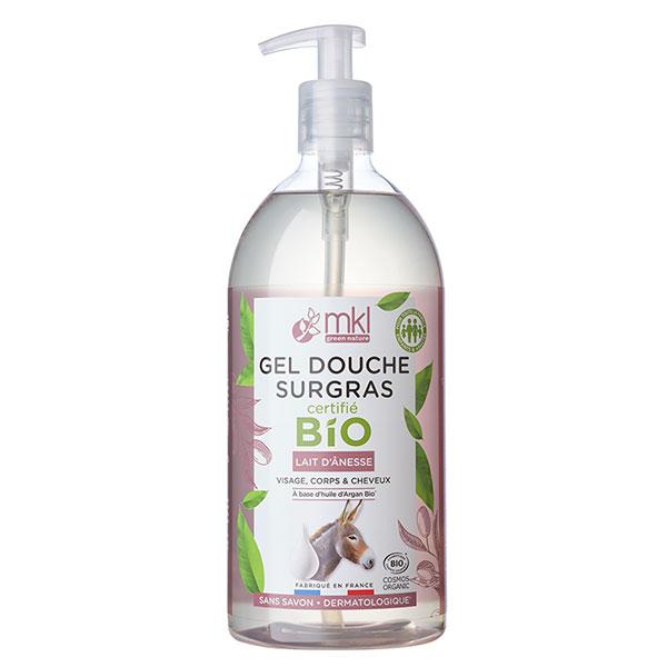 Gel Douche Surgras Lait d'Ânesse Bio 1L 5