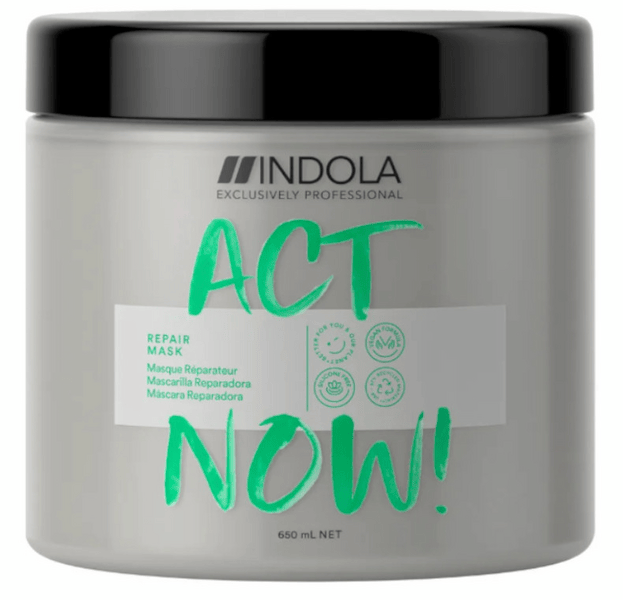 Indola Act Now Mascarilla Reparadora Vegana 650 ml