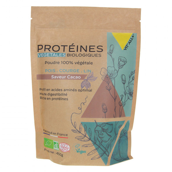 Protéines Végétales Chocolat 450g