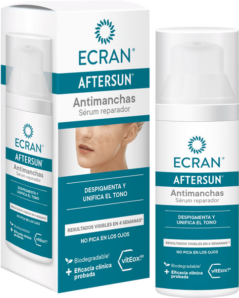 Ecran Aftersun Sérum Reparador Facial Anti-Manchas 50 Ml