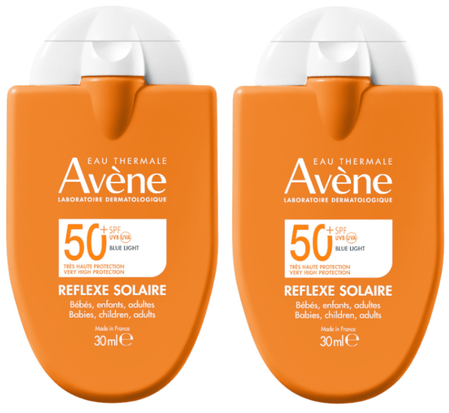 Avène Solar Réflexe Solar Familiar SPF50+ 2x30 ml