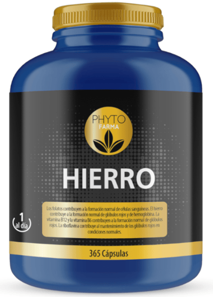 Phytofarma Hierro 556,8 Mg 365 Cápsulas Blandas