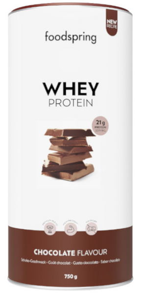 Foodspring Proteína Whey Chocolate 750 Gr