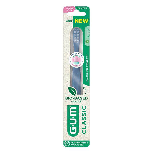 Brosse à dents Classic Bio-sourcée Ultra-Souple 15/100e Compacte 2