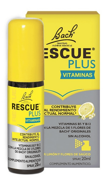 En Oferta Flores De Bach Bach Rescue Plus Vitaminas Spray 20 Ml
