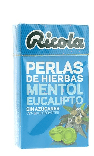 Ricola Perlas Sin Azúcar 25 gr Eucalipto