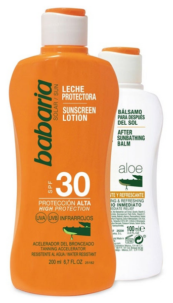 Babaria Leche Solar Aloe SPF30 + After Sun