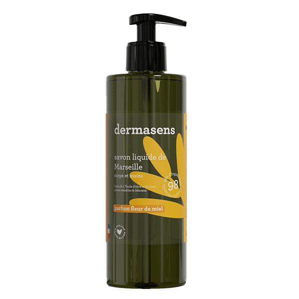 Savon de Marseille Liquide Bio Fleurs de Miel 1L 3