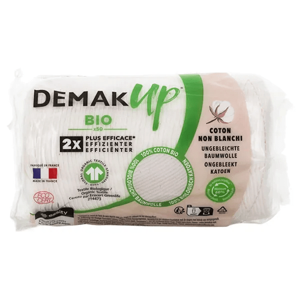 Demak'Up Bio Disque à Démaquiller Ovale 50 unités 3