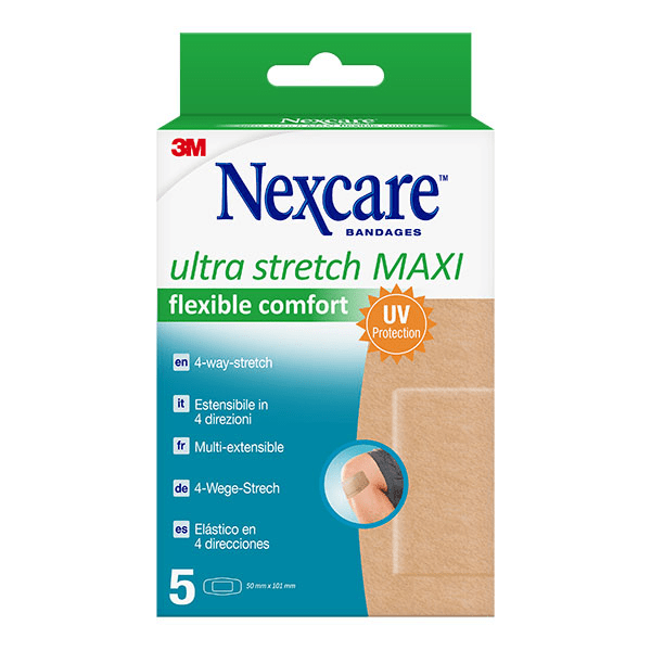 Nexcare™ Flexible Comfort Ultra Maxi 50 Mm X 101 Mm 5 Pack 3