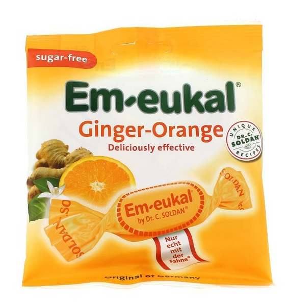 Em-eukal Caramelos  Jengibre Naranja 50g