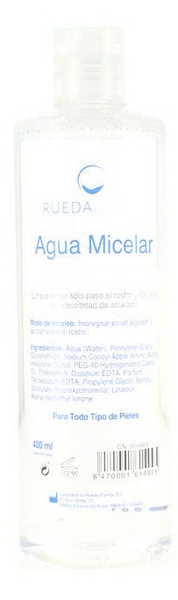 Agua Micelar Rueda Farma 400 ml