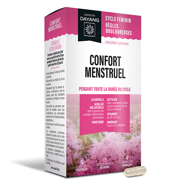 femme Confort menstruel règles 30 gél