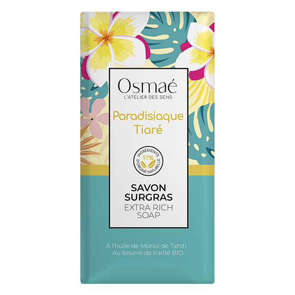 Savon paradisiaque tiaré pain 100g