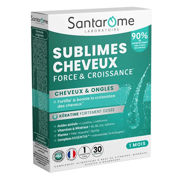 Santarome Phyto Sublimes Cheveux Force & Croissance 30 comprimés 3