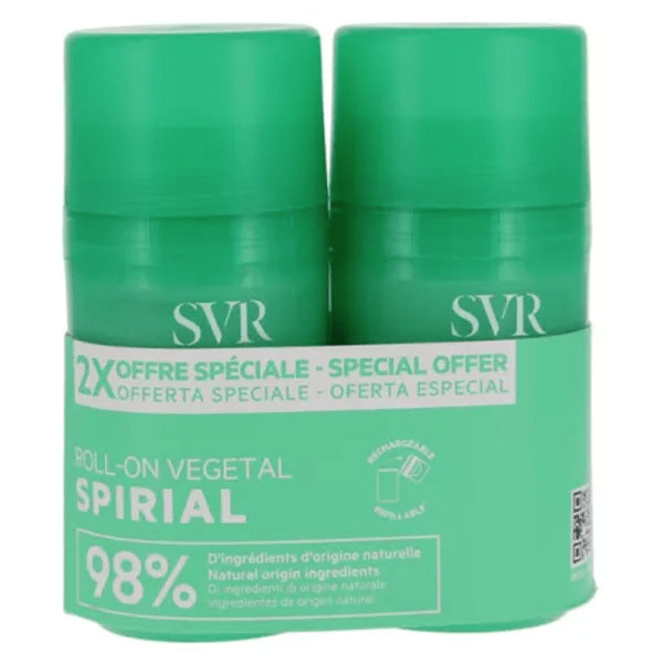 Spirial Duo Roll On Végétal - 50ml 2