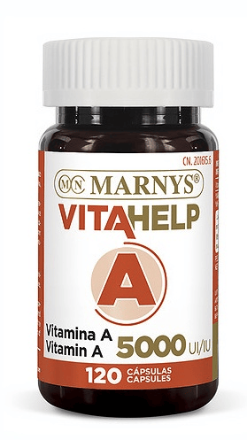 Marnys® 3 X Vitahelp Vitamina A 5000 Ui 120 Perlas - Imagen 2